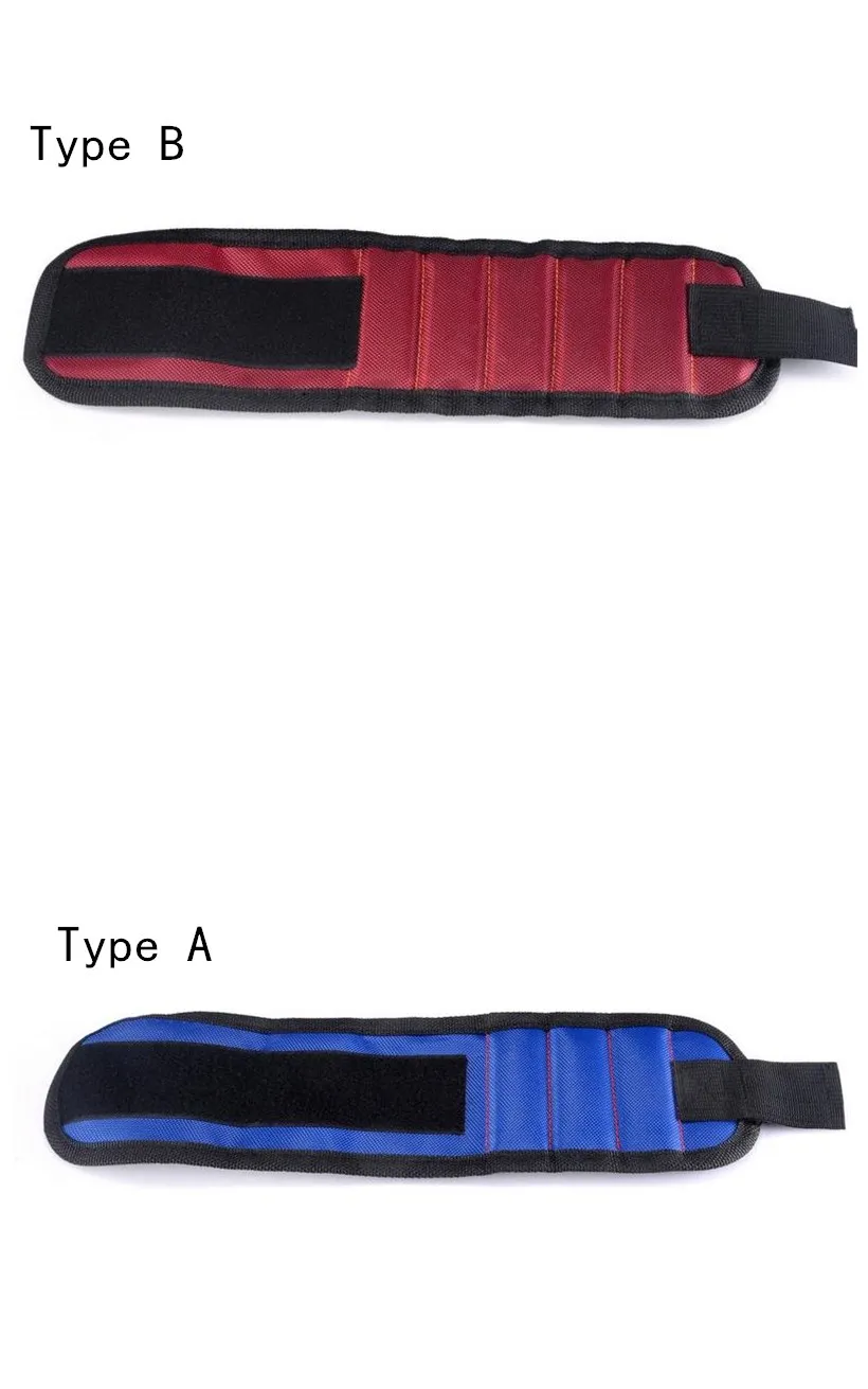 1 шт. прочная Магнитная сумка для наручных часов карманная инструментов ручная