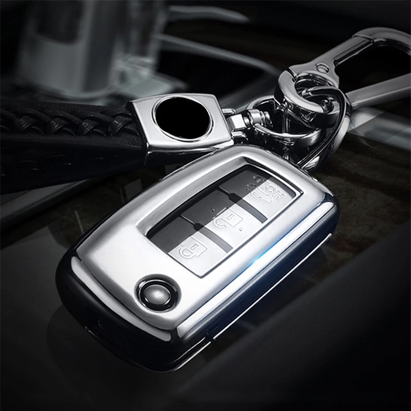 TPU Car Key Case Cover Protection For Nissan Qashqai J11 X-Trail T32 Rogue Juke F15 Murano MAXIMA ALTIMA Keychain Accessories | Автомобили