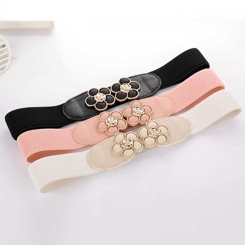 Разноцветное женское платье пояс на талии для девушек модный широкий