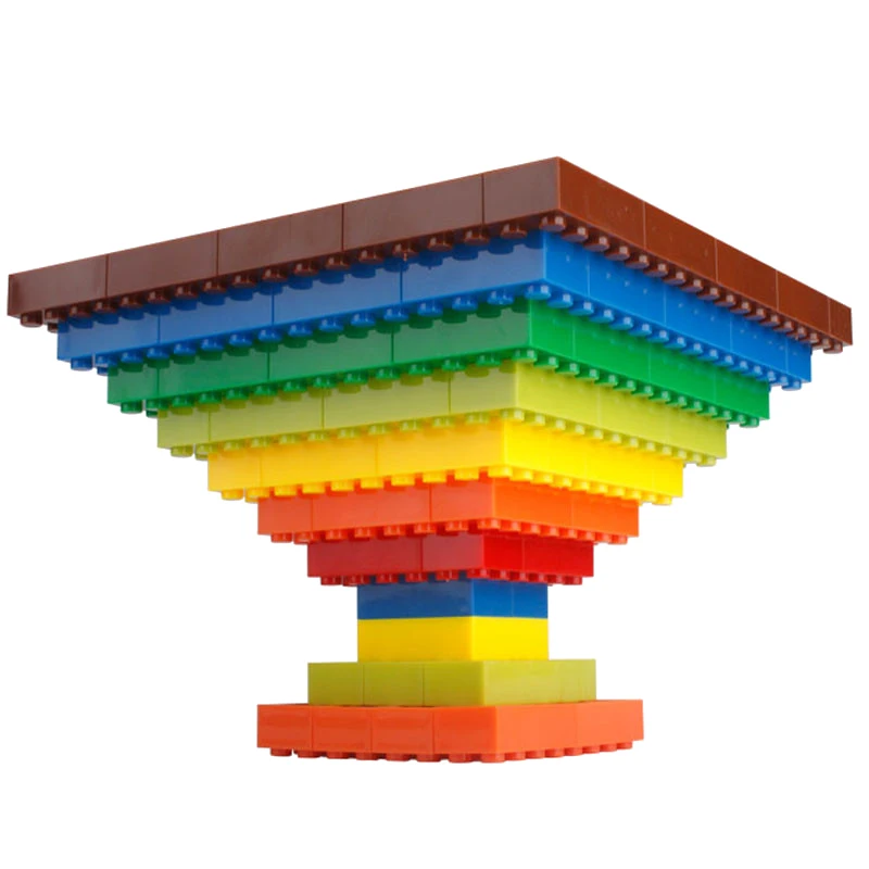 MARUMINE 1000PCS построить кирпичи совместим с Decool просветить блоки пиксель куб для