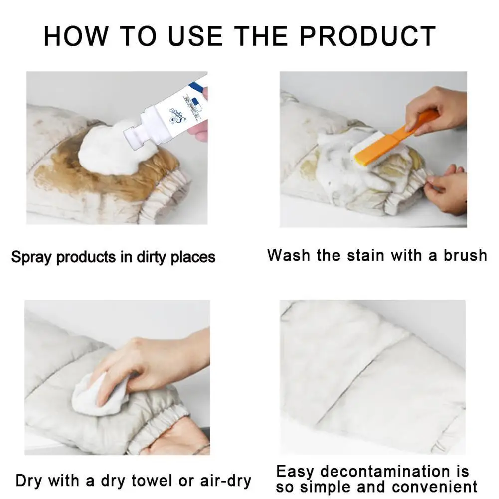 100/150 мл пенопластовое средство для сухой чистки пуховое куртки Химчистка Очистка