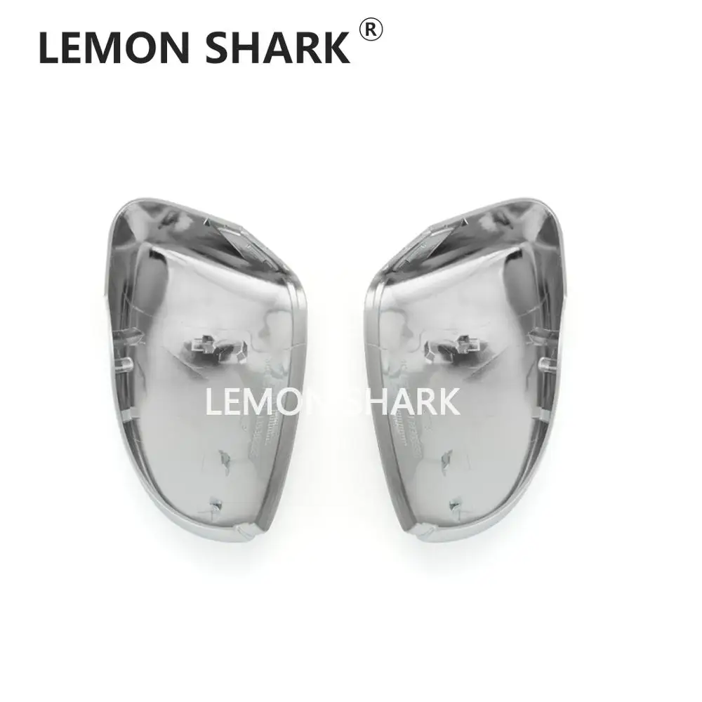 Матовый хромированный зеркальный чехол серебряное боковое зеркало заднего вида