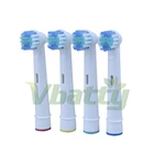 4 сменные насадки YE625 для Braun oral B D12,D16,D29,D20,D32,OC20,D10513, DB4510k 3709, 3757, D19, OC18, D811, D9525, D9511