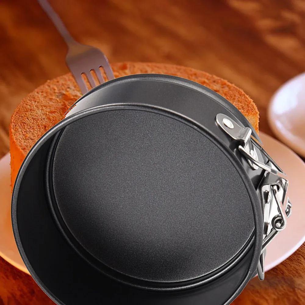 

high quality top selling Mini Round Cake Stick Spring Form Loose Base Baking Pan Removable Bottom Bakeware Cake Tool