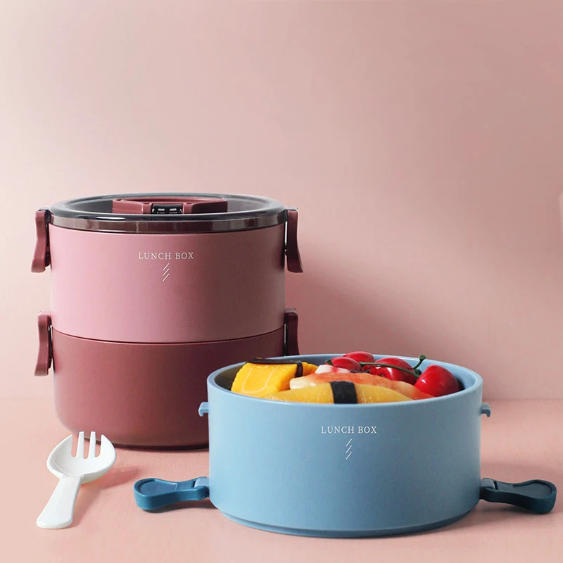 Ланч бокс для микроволновой печи Герметичный пищевой контейнер с отсеками