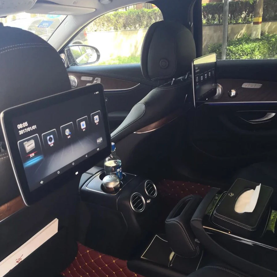 Видеоплеер на подголовник автомобиля 11 6 дюйма Android 10 0 Wi-Fi 4K с ТВ развлекательная