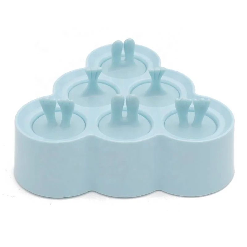 

Six Molds of Silicone Ice Cream Mould Creative Cartoon New Style Mold Ice Cube Kitchen Tools Gadgets Dining Bar Home Garden