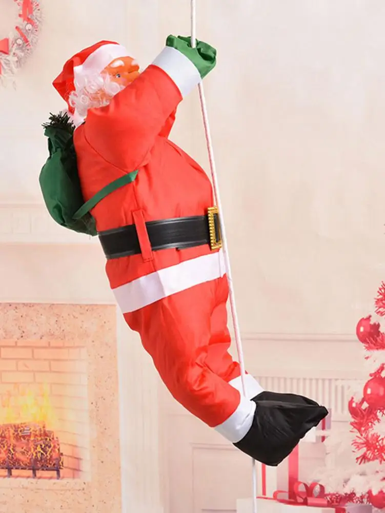 Новогодние украшения Висячие 60 см Скалолазание Веревка лестница Санта Клаус
