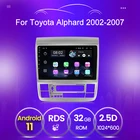 Автомобильное радио, мультимедиа, для Toyota Alphard 2002, 2003, 2004, 2005, 2006, 2007, gps-плеер с панелью, BT, Wi-Fi, видео на Android 1080P