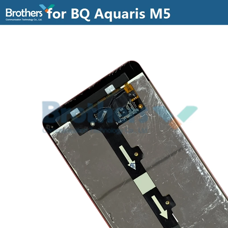 for bq aquaris m5 lcd screen display touch screen digitizer for bqm5 lcd assembly touch screen phone parts replacement test work free global shipping