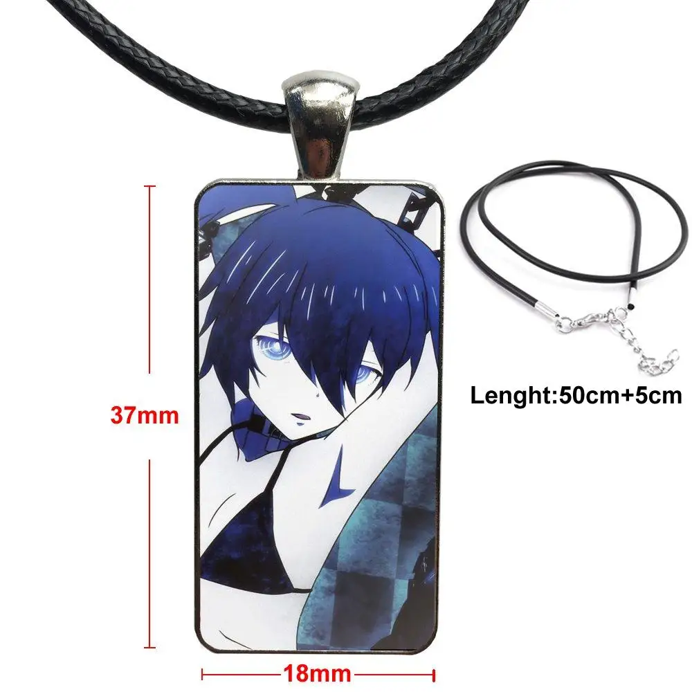 Для унисекс черный рок ожерелье стрелок со стальным покрытием стекло кабошон