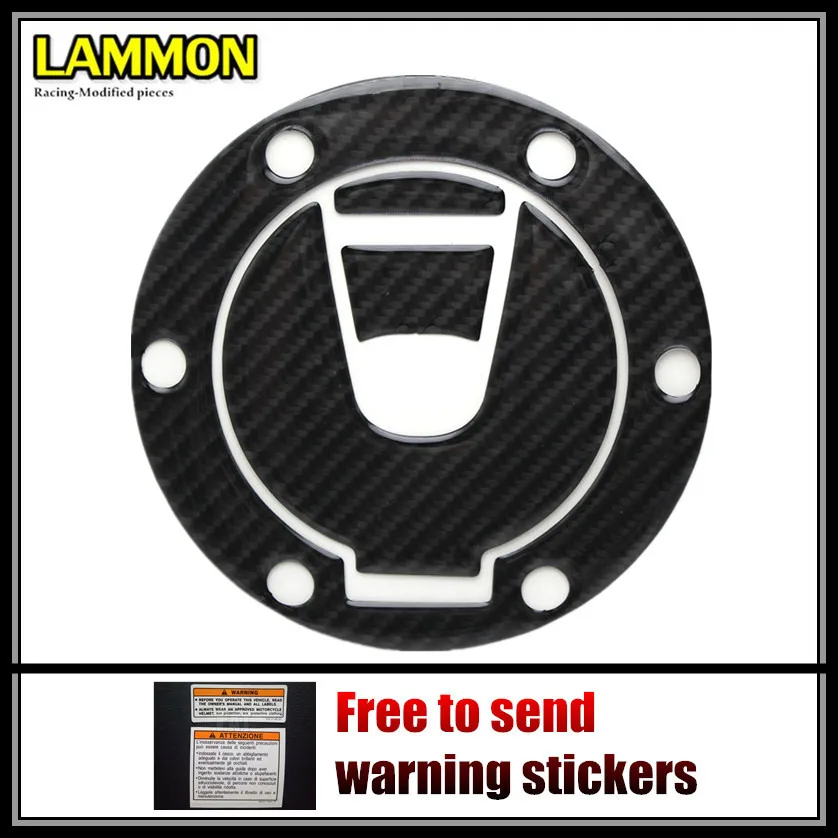 Мотоцикл 3D углеродное волокно бак газа крышка наполнителя крышки наклейки