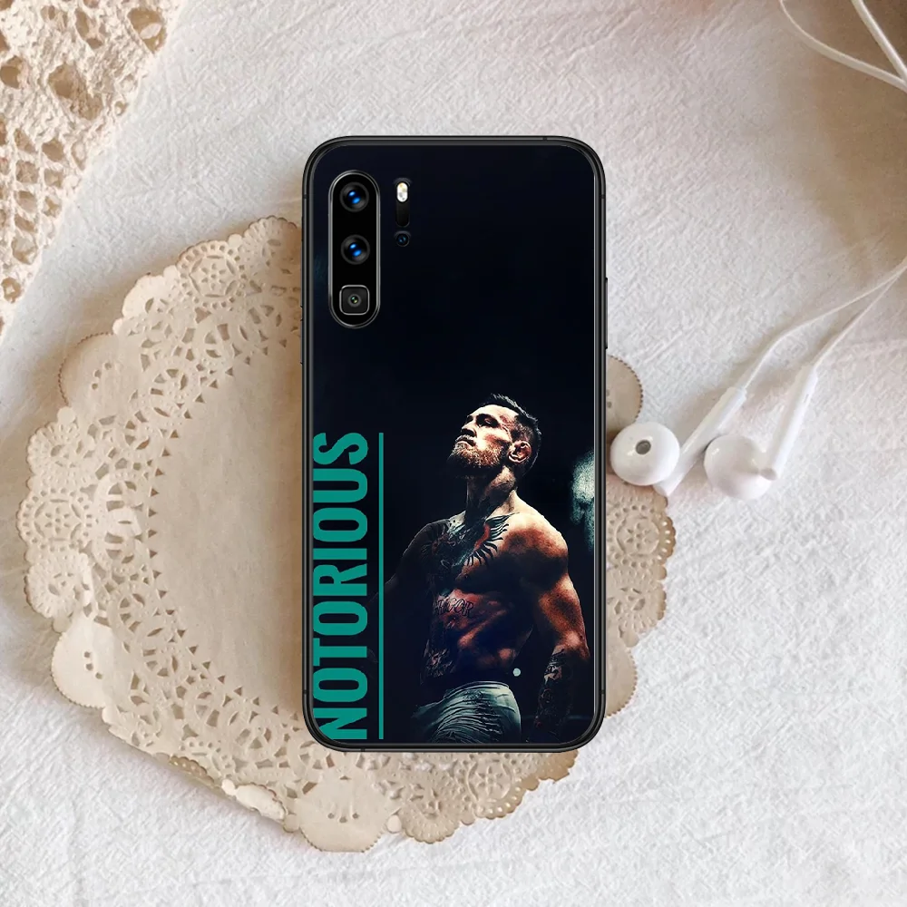 

Conor McGregor Fighting Phone Case For Huawei P Mate 10 20 30 40 Lite Pro smart Z 2019 nova 5t black Coque Luxury Funda Fashion