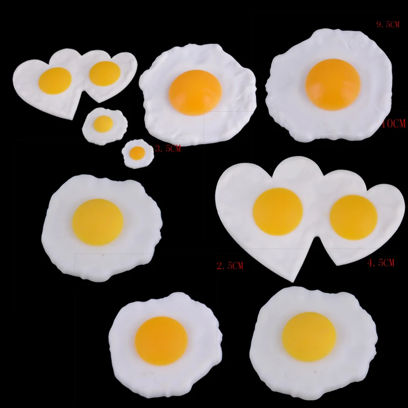

Hot Sale 5Sizes Kitchen Toys egg food simulation fruits vegetables children play toy house Wedding decoration teaching props