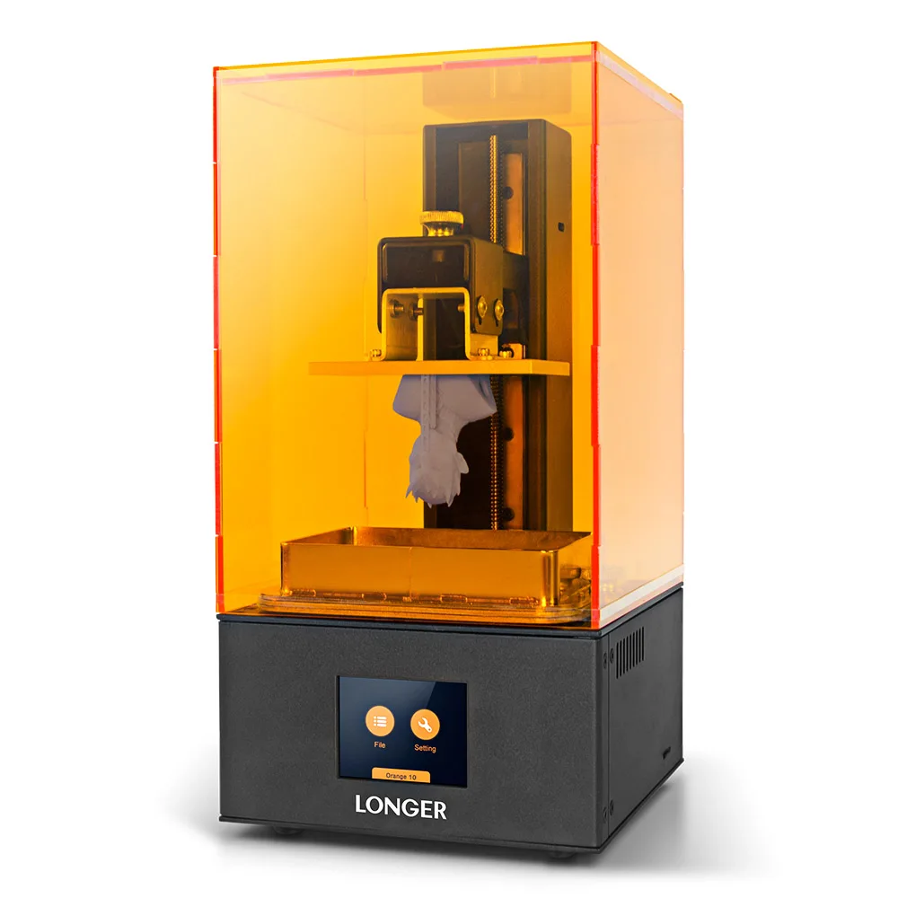 Удлиненный оранжевый 10 ЖК-полимерный 3D принтер металлическая Матрица для тела