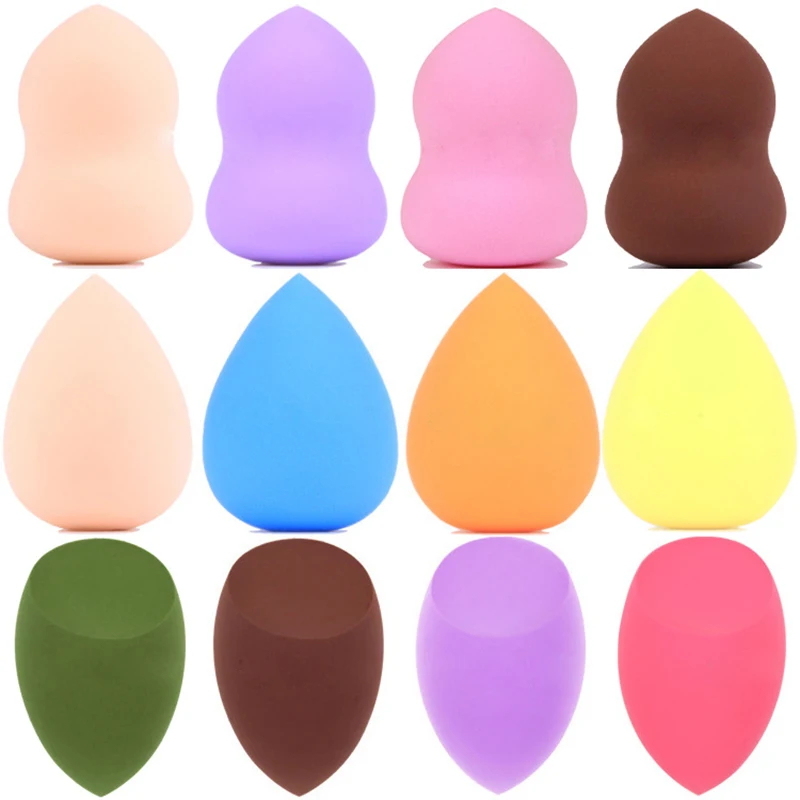 

1Pcs Makeup Sponge Puff Beauty Egg Foundation Powder Cream Sponges Cosmetic Puff Powder Makeup Tool & Accessories Women's Beauty
