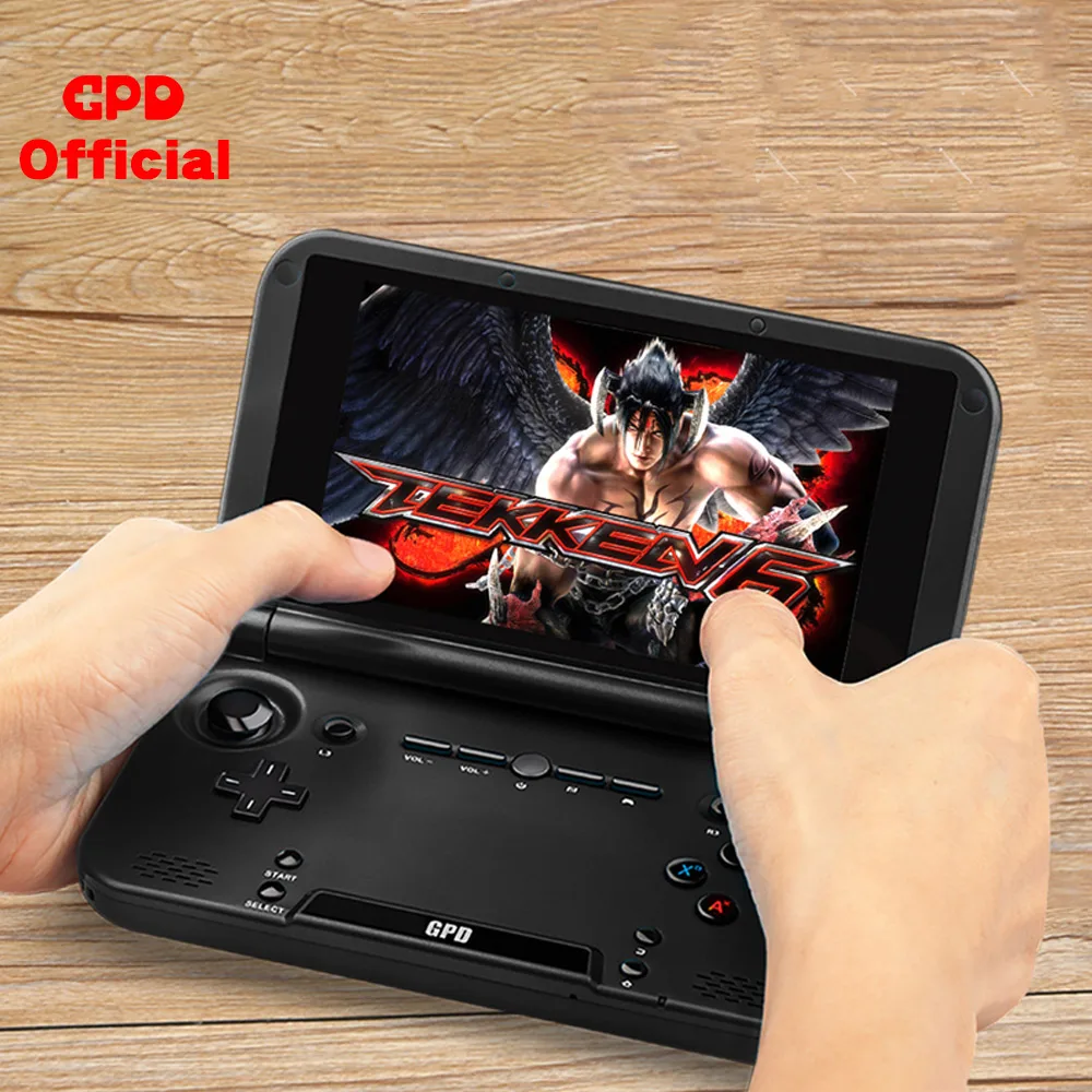 GPD XD плюс 5 дюймов Сенсорный экран Android 7,0 4 ГБ/32 ГБ флэш-памяти, Процессор MTK 8176 гекса-core портативная игровая консоль Игровая приставка(черный