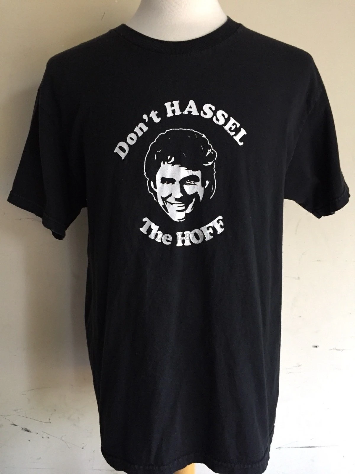 Мужская футболка с надписью DAVID HASSELHOFF donхлопот THE HOFF Knight Rider Baywatch модная