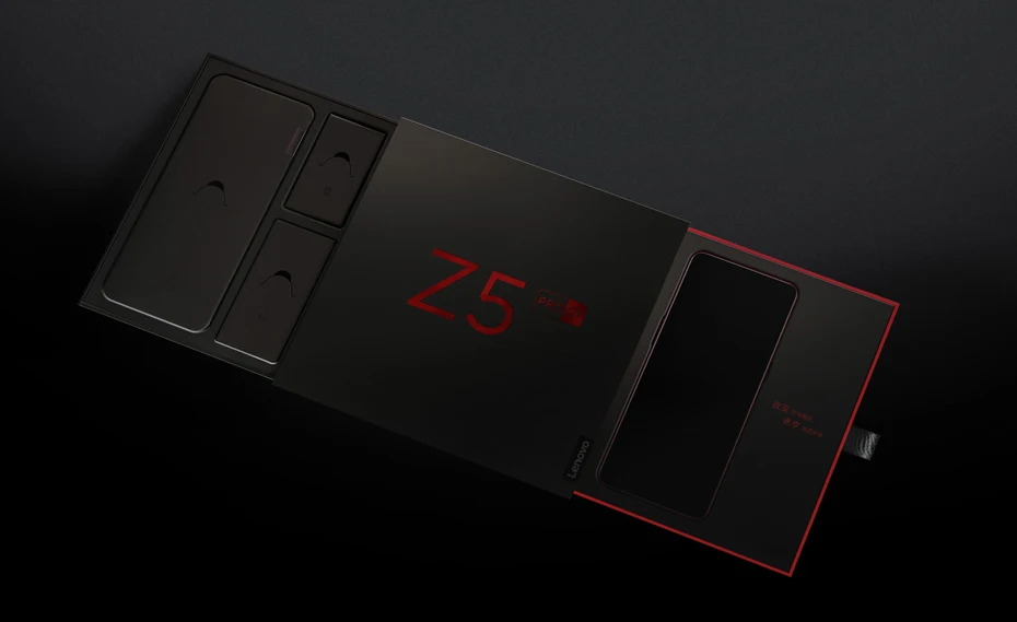 Смартфон lenovo Z5 Pro GT Snapdragon 855 с глобальной прошивкой, 8 Гб ОЗУ, 256 Гб ПЗУ, 6,39 дюйма, встроенный экран, сканер отпечатков пальцев, Android 24 МП камеры