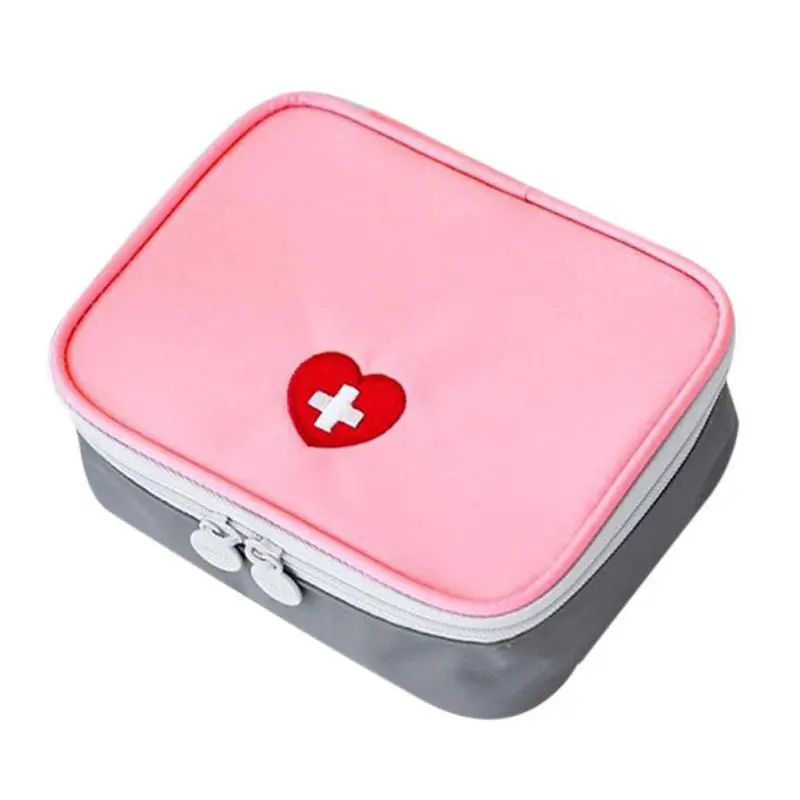 

1pc Travel Medicine Storage Bag Mini Outdoor First Aid Kit Bag Portable Foldable Reusable Emergency Medicine Organizer 2021 New