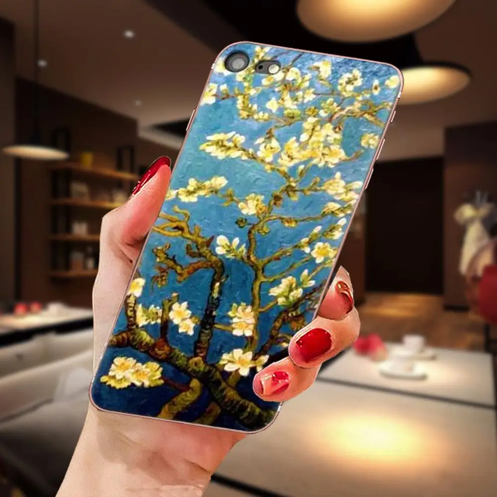 В стиле звездной ночи Ван Гог красочные Стиль для huawei Honor 4C 5A 5C 5X6 6A 6X7 7A 7C 7X8 8C 8S 9 10 10i