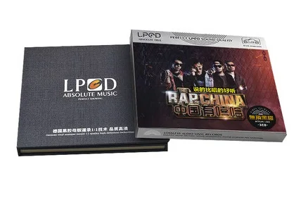Музыкальный альбом Kris The RAP of China 12 см виниловые записи 3 CD-диска популярный