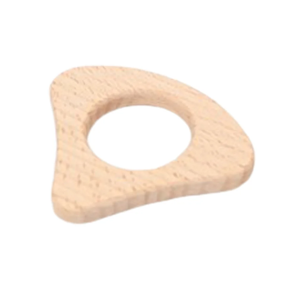 

Wood Chewing Baby Teether Non Painted Molar Eco-Friendly Kids Playing