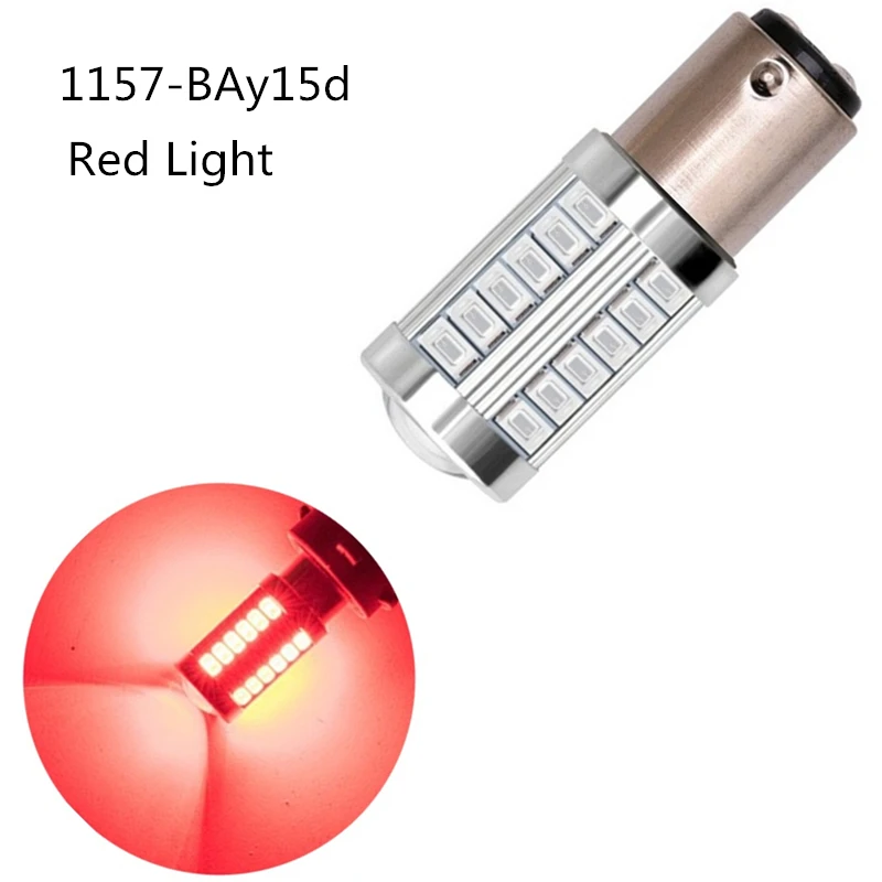 Groleds 12V Светодиодная лампа Bombillas светодиодный светильник 12V Светодиодная лампа SMD 5730 лампочка светильник 1156 1157 Тормозной светильник s задний указатель поворота светильник - Испускаемый цвет: 1157 Red Light