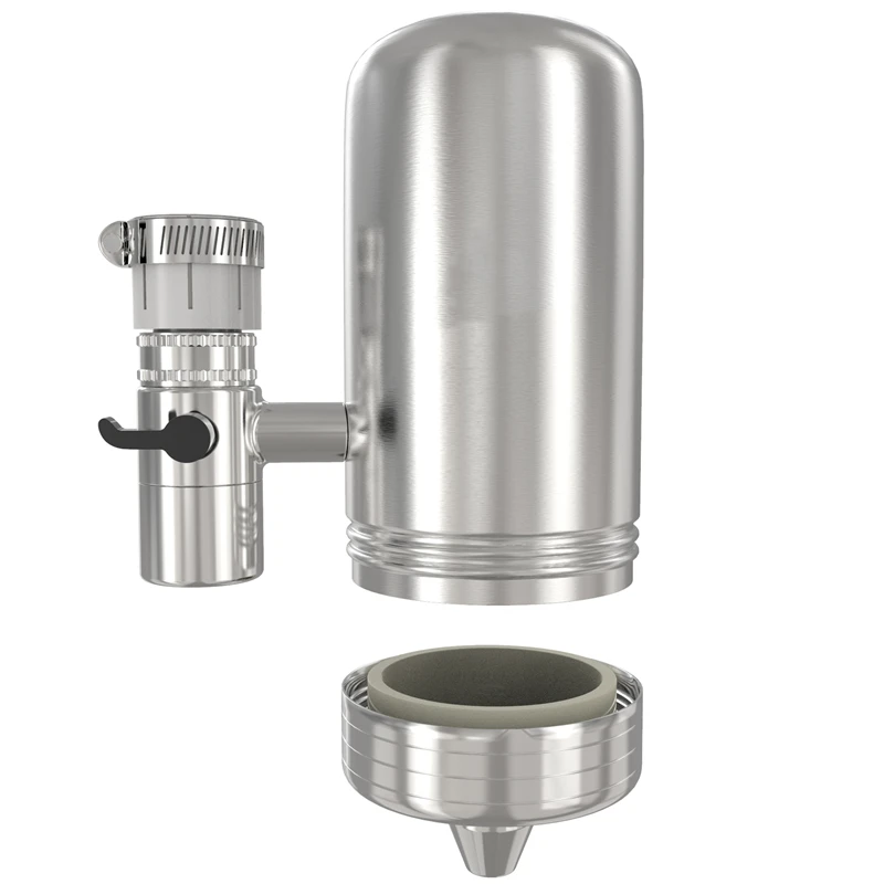 

faucet installed tap filter cleaner strainer household water purifier