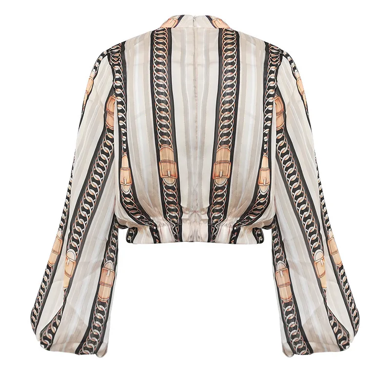 

sunscreen perspective thin New type circular led twinkle light silk printing long sleeved shirt