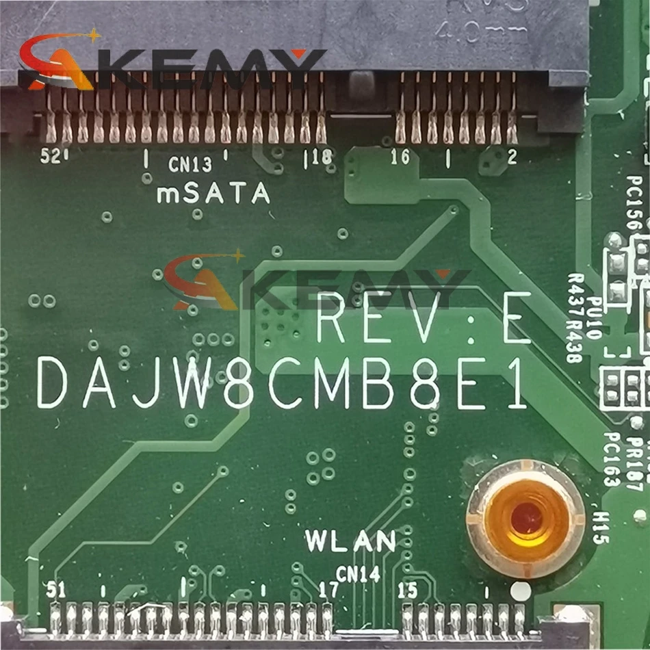 

Original Laptop motherboard For DELL Vostro 5470 V5470 Core I5-4210U SR1EF Mainboard CN-0TYFY8 0TYFY8 DAJW8CMB8E1 N14P-GV2-S-A2