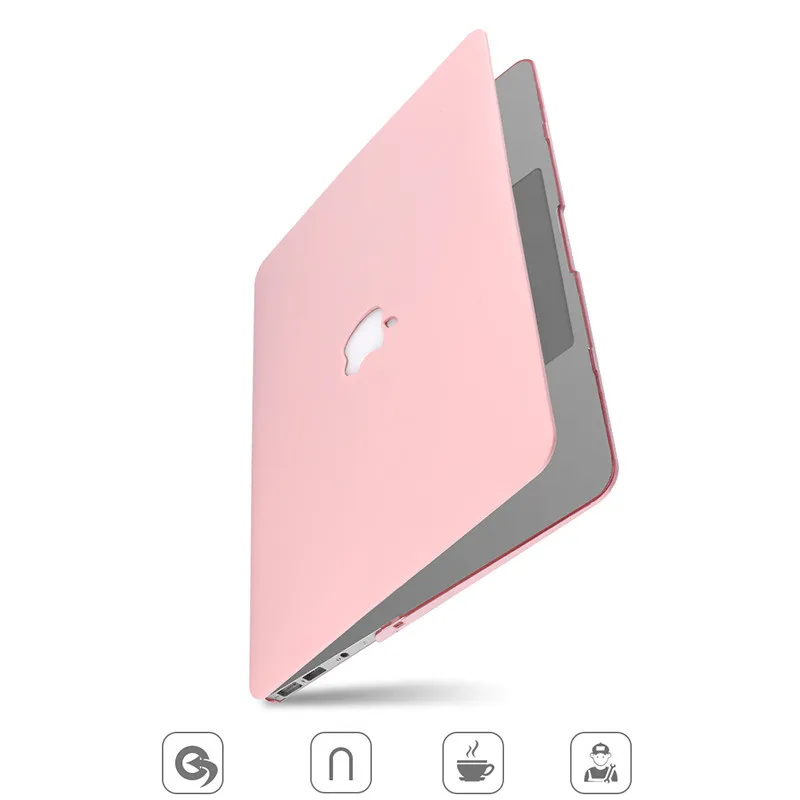 Матовый чехол для ноутбука 13 16 15 4 2020 дюймов Macbook Air Pro Retina 3 12 11 6 дюйма A1708 защитный