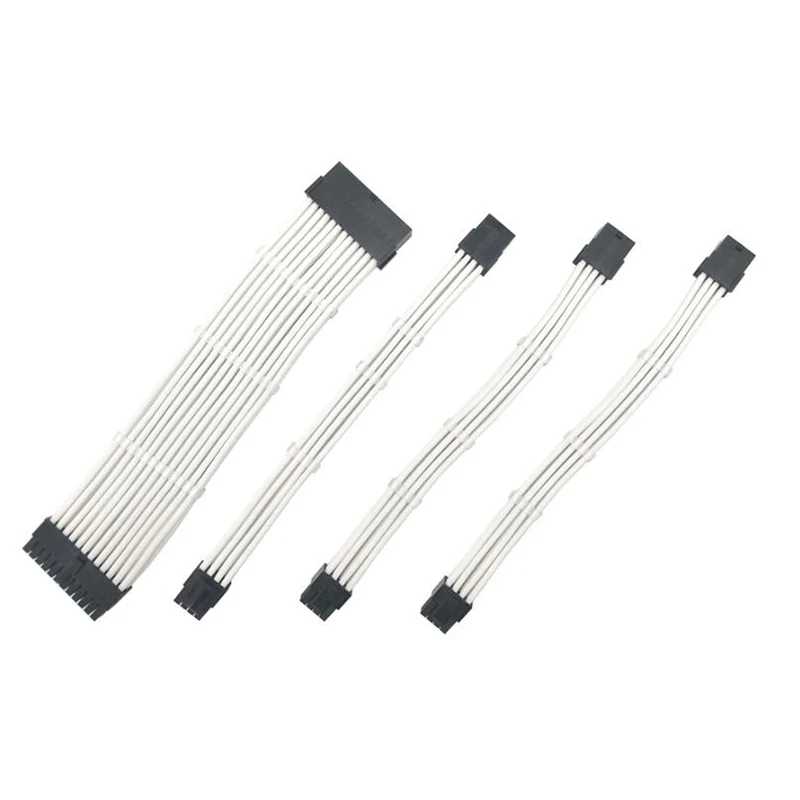 Базовый набор удлинительных кабелей женский и мужской 18AWG с рукавами PSU