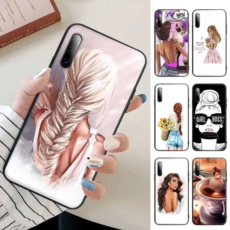 

Christmas Princess Girl Female Boss Phone Case For Samsung A51 A71 A72 A52 A50 A31 A10 A40 A70 A30 S A20 E A11 A01 A21 Silicone