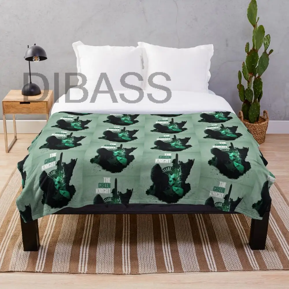 

The Green Knight 2021 Blankets Super Soft Throw Blanket, Lightweight Plush Bed Flannel Blanket, Suitable for Adults and Children