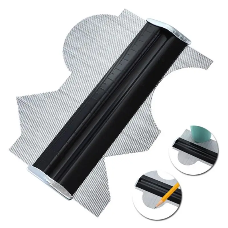 6 дюймов металлический Сталь иглы профиль датчик в клеточку измерены ненатянутом