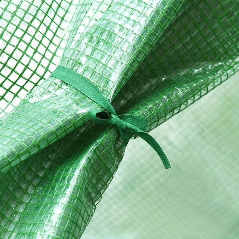 

300x200x175CM Garden Greenhouse Cover Arched Polytunnel Outdoor Walk-in Replacement Heat Preservation Plant Cover (No Frame)