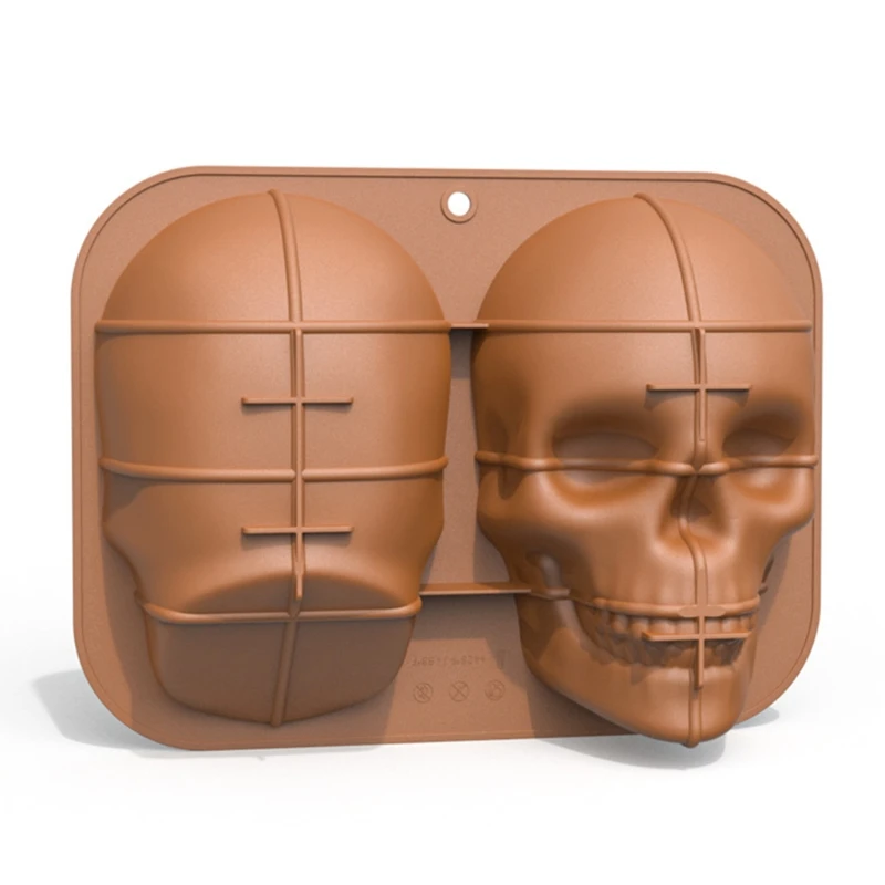 

Резак для торта, 3D мультяшная голова-каркас, Аксессуары для выпечки, серия подарков на Хэллоуин для детей, прочный