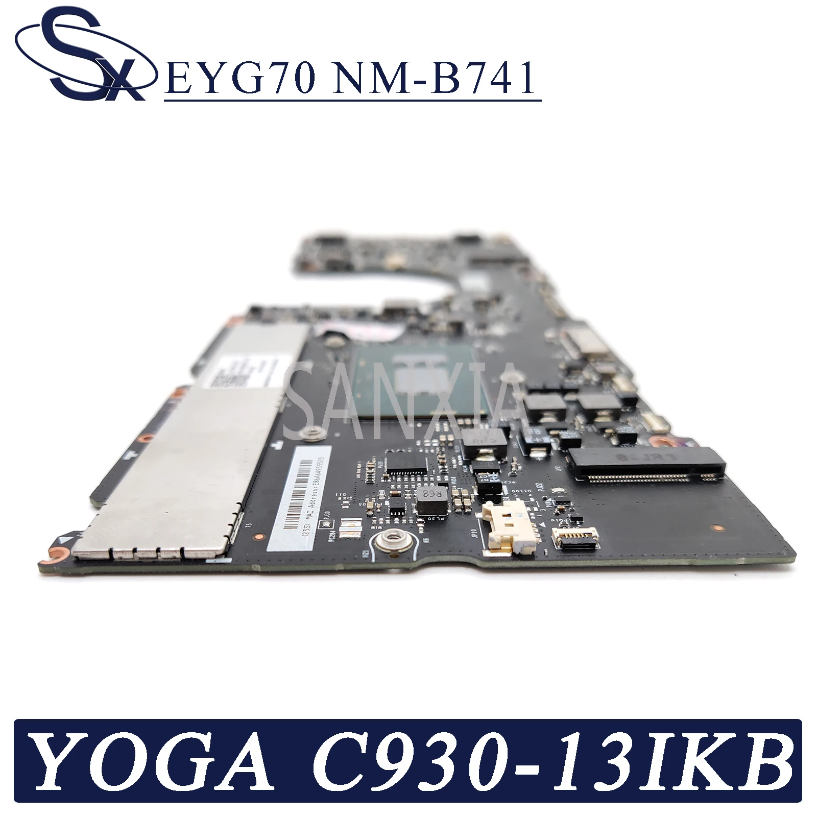 kefu eyg70 nm b741 laptop motherboard for lenovo yoga c930 13ikb original mainboard 8gb ram i7 8550u cpu free global shipping
