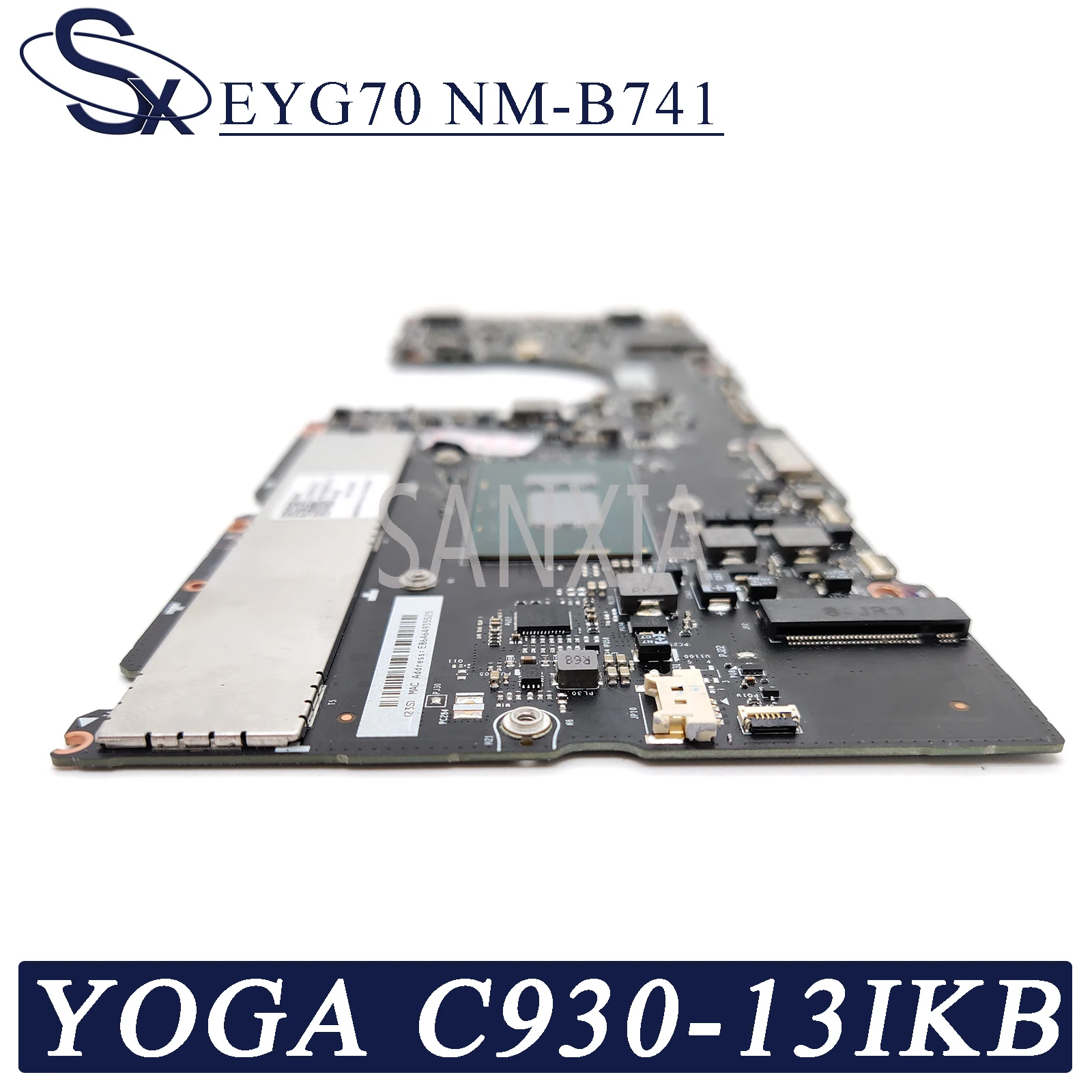 kefu eyg70 nm b741 laptop motherboard for lenovo yoga c930 13ikb original mainboard 8gb ram i5 8250u cpu free global shipping