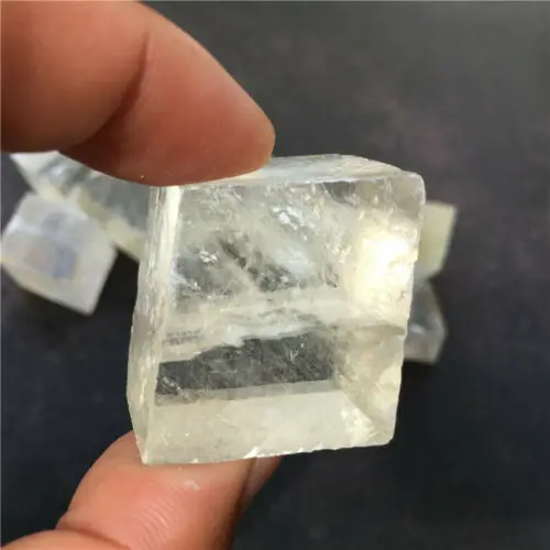 1 шт исландский шпат оптический кальцит кварцевый кристалл минеральный образец