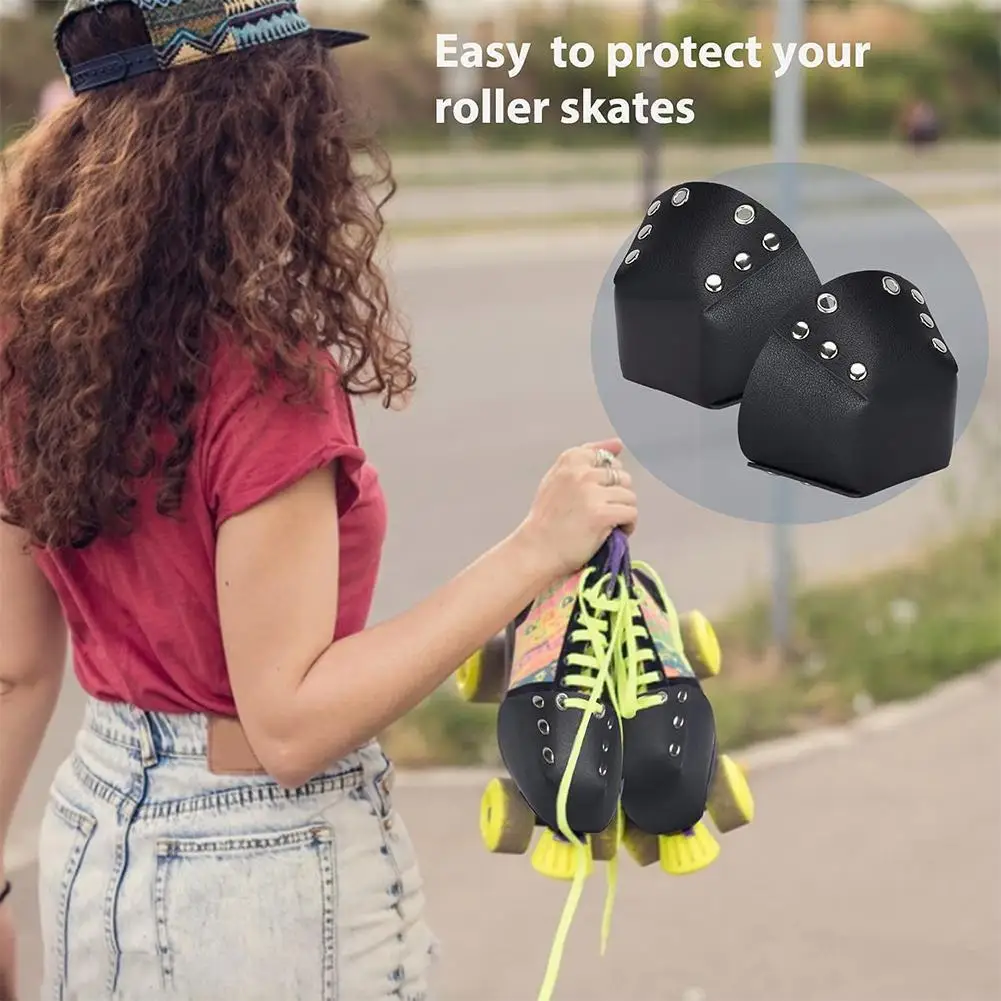 

1Pcs Roller Skate Toe Cap Guards Ice Skates Leather Shoe Cover Cap Toe Accessories Protector Protective Sport Toe Y3I6