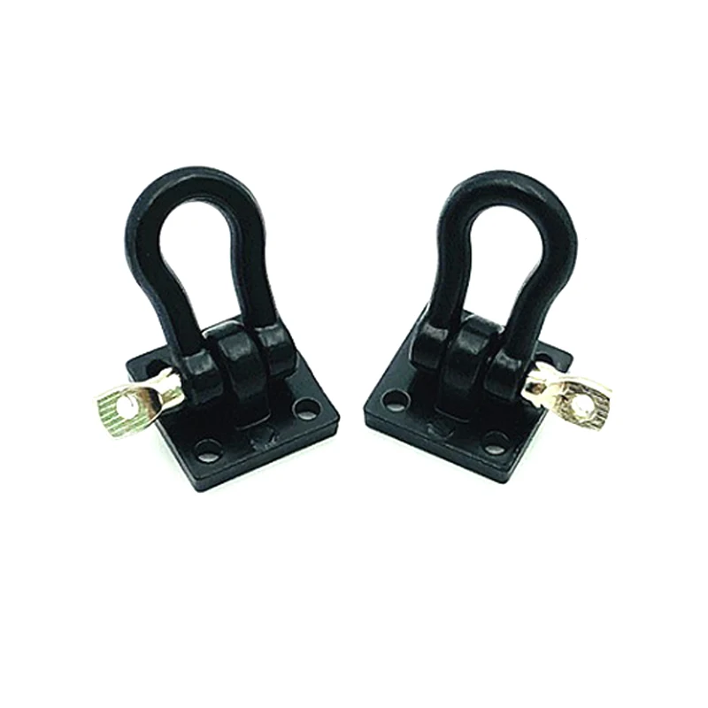 

RC Car Accessories Tow Hook 2Pcs Trailer Hooks for 1:10 RC Rock Crawler for Axial SCX10 RC4WD D90 D110 BM88