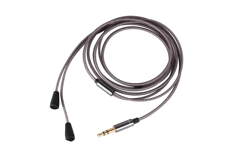 Обновленный посеребренный аудиокабель для наушников sennheiser IE80 IE8|ie80 cable|silver cableie80