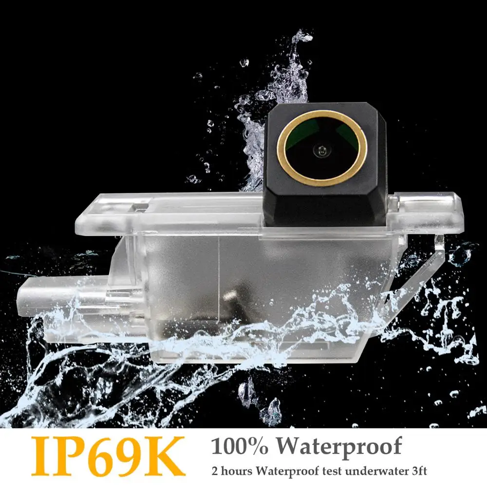 HD 1280x720p Золотая камера заднего вида для Peugeot 301 308 408 508 Citroen C4 C5 DS5 DS6 ночного видения