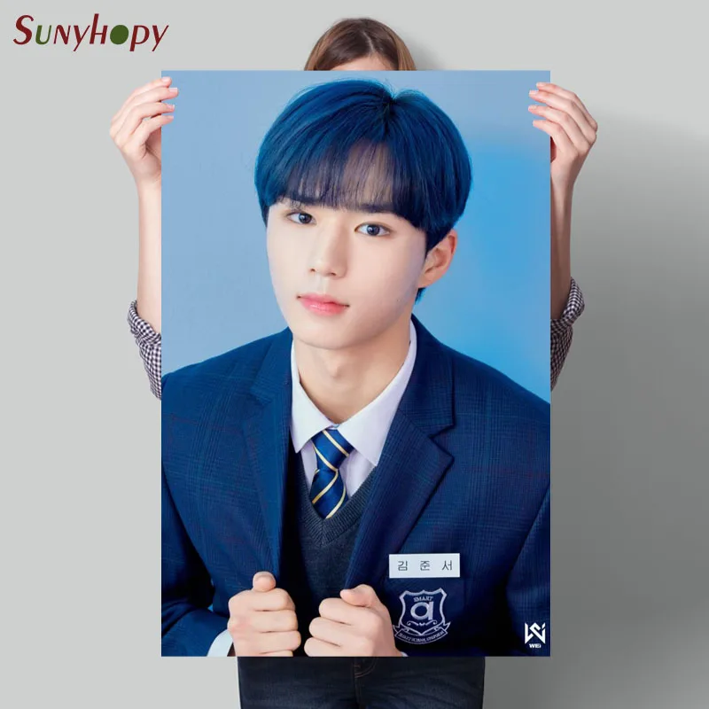 

Постер Kpop WEi на заказ, холст, постер, искусство, фототкань, настенный постер, печать, 30x45 см, 40x60 см