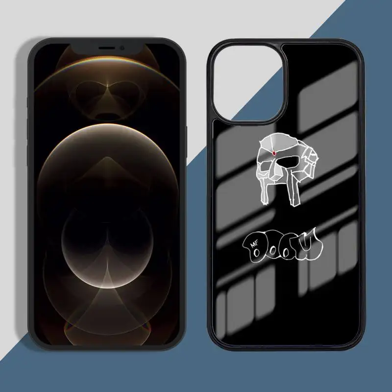 

Hip hopMF Doom cartoon Phone Case for iPhone 11 12 pro XS MAX 8 7 6 6S Plus X 5S SE 2020 XR Hard PC