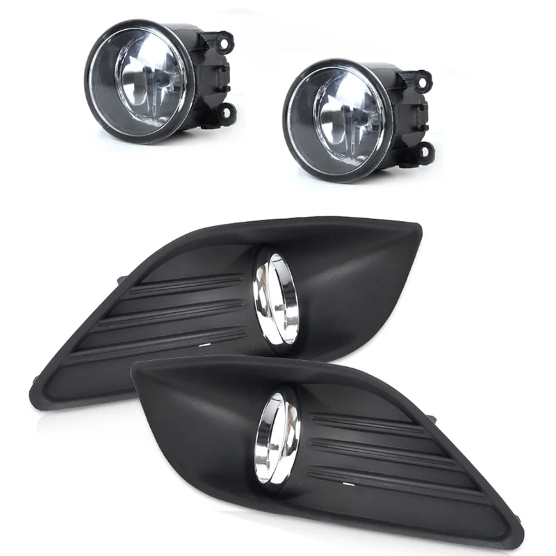 Нижний Бампер 2 шт правый/левый противотуманный светильник решетка + набор ламп