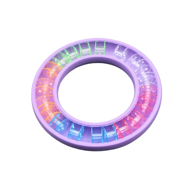 

Silicone Bobbin Sewing DIY Needles Round Saver Portable Rubber Ring Box Quilting Thread Tool Organizer Sewing Accessories