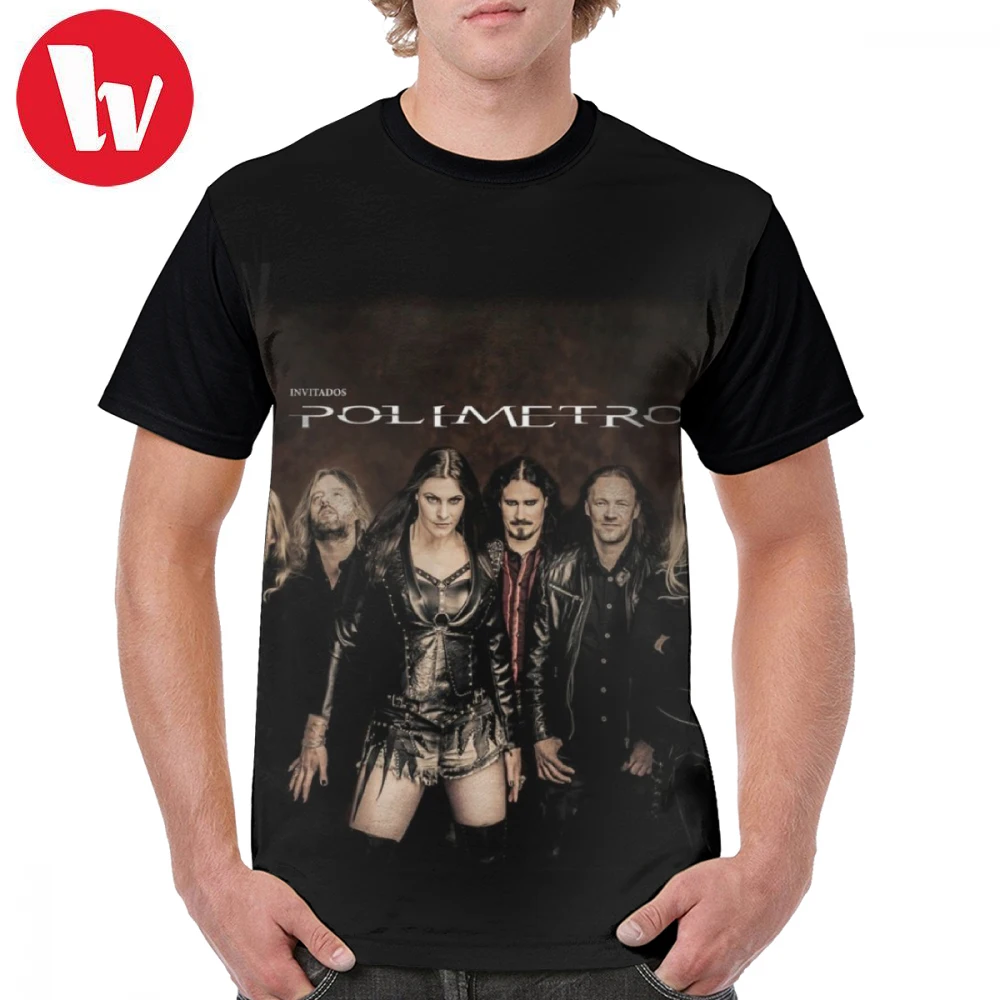Футболка Nightwish футболка Polimetro Потрясающая Летняя с графическим рисунком Мужская